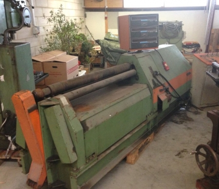 Bending Roll, Hydro Craft, type ASY - 4 HM, 4-rolled, year 1979