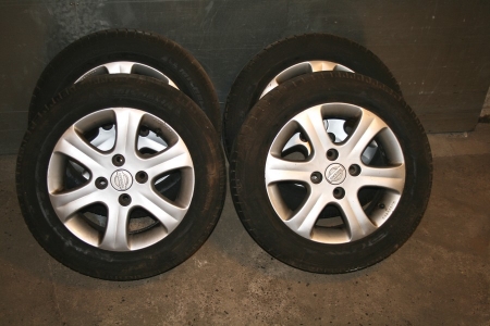 Alloy wheels for Nissan Primera P10 Michelin tires 190-60 R15