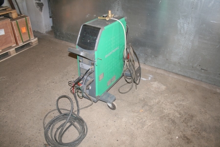 Migatronic PI400, watercooled TIG welder, year 2010, with 8 meter welding cable