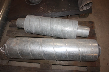 2 silencers, ø 125 mm