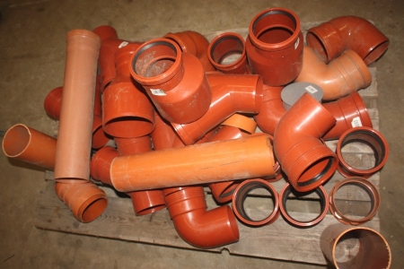 PVC fittings, 110 mm