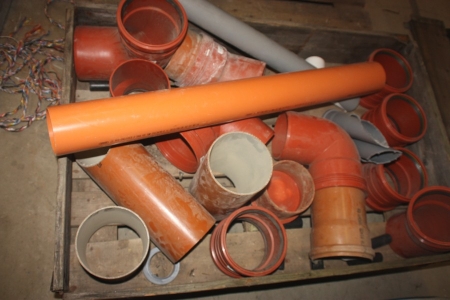 PVC fittings, 160 mm