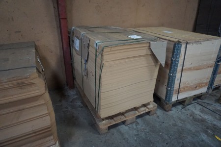 Large batch of sub-plates for full pallets