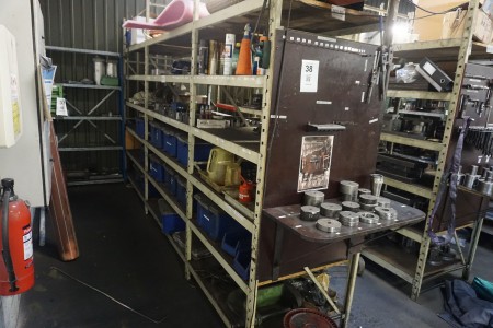 Workshop shelf without contents