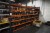 3 compartment pallet rack without contents