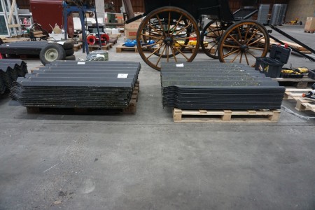 Lot of roof tiles