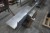 2 pcs. Stainless steel table tops