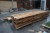 Large lot of larch wood planks