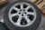 4 pcs. Tires with rims, Bridgestone for Skoda