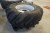 2 pcs. machine tires from combine harvester, Michelin