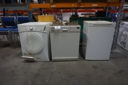 Fridge, dishwasher & tumble dryer