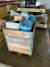 Contents of 2 pallets of cooling bags, tarpaulins, saws etc.
