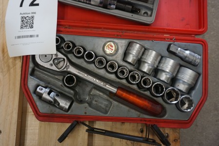 2 pcs. socket wrench set