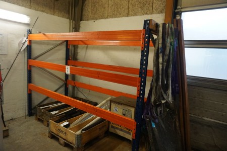 Pallet rack, without contents