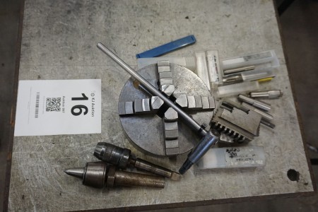 4 tray cartridge incl. Roll pin, pins and drill chuck