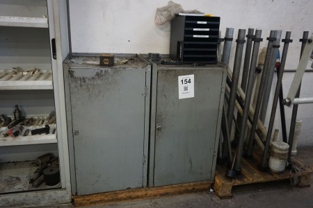 2 pcs. tool cabinets (collected by agreement)