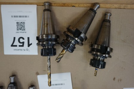 3 pieces. tool holders BT 40