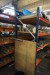 1 piece. Pallet rack and 1 pc. Storage rack WITHOUT contents