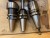3 pieces. tool holders BT40 & box antax bolts