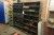 2-bay workshop shelf with contents