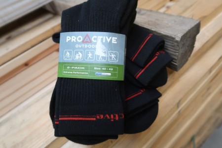 2 x 2 Paar Proactive Outdoor-Socken