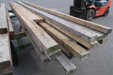 131.7 meters of timber 63x125 mm